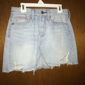 American eagle denim skirt
